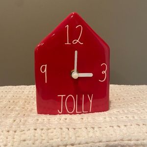 Rae Dunn Christmas Clock
